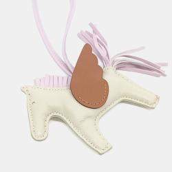 Pre Owned Hermes Pegasus Rodeo Bag Charm Small