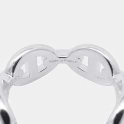 Pre Owned Hermes Chaine D'Ancre Anchene Ring Size PM  Sv925