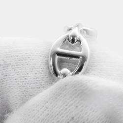 Pre Owned Hermes Chaine D'Ancre Anchene Ring Size PM  Sv925