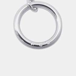 Pre Owned Hermes Farandole Silver 925 Necklace 31.5"