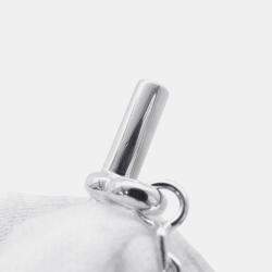 Pre Owned Hermes Farandole Silver 925 Necklace 31.5"