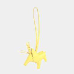 Pre Owned Hermes Jaune De Naples Milo Lambskin Pegase Rodeo PM