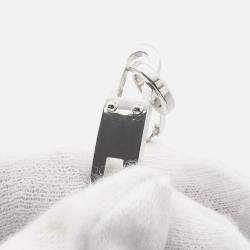 Pre Owned Hermes Kelly Chaine Single Tour Bracelet Size 15 Sv925