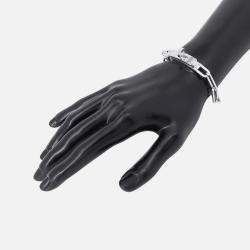 Pre Owned Hermes Kelly Chaine Single Tour Bracelet Size 15 Sv925