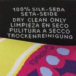 Pre Owned Hermès Multicolor Silk Twilly