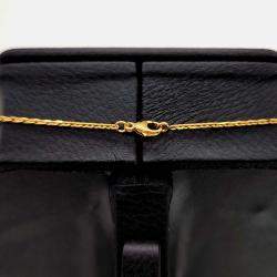 Pre Owned Hermes Gold Tone Pop H Necklace