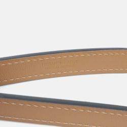 Pre Owned Hermes Black Leather Pop H Belt B