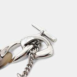 Pre Owned Hermes Chain Horn Bracelet