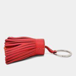 Pre Owned Hermes Carmen tassel keyring