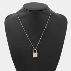 Pre Owned Hermes O'Kelly Pendant Size Pm Etoupe Swift Leather