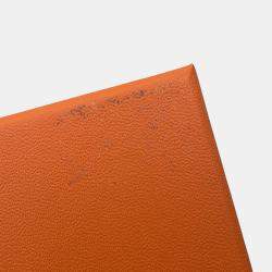 Pre Owned Hermes Etrier Bracelet Size T2 Gold Swift Leather