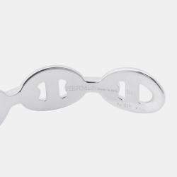 Pre Owned Hermes Chaine D'Ancre Bangle Size Sh Sv925