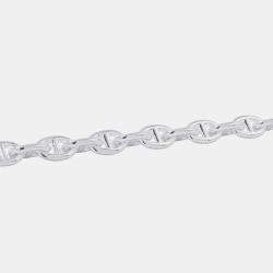 Pre Owned Hermes Chaine D'Ancre Necklace Size Pm/43 Frames Sv925