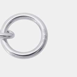 Pre Owned Hermes Chaine D'Ancre Necklace Size Pm/43 Frames Sv925