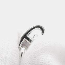 Pre Owned Hermes Chaine D'Ancre Bracelet 11 Frames Size GM Sv925