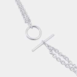 Pre Owned Hermes Gallop Necklace Sv925