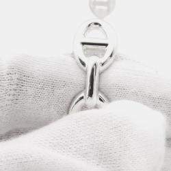 مملوكة مسبقًا Hermes Chaine D'Ancre Bangle Size LG Sv925