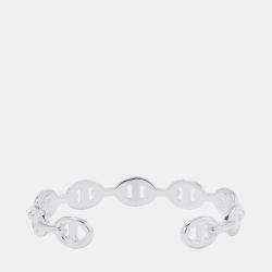 مملوكة مسبقًا Hermes Chaine D'Ancre Bangle Size LG Sv925