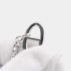 Pre Owned Hermes Chaine D'Ancre Farandole Necklace Size 80 Sv925