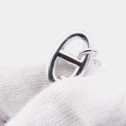 Pre Owned Hermes Chaine D'Ancre Farandole Necklace Size 80 Sv925