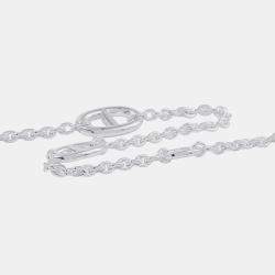 Pre Owned Hermes Chaine D'Ancre Farandole Necklace Size 80 Sv925