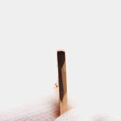 Pre Owned Hermes Chaine D'Ancre Verso Bracelet Size SH 18k Rose Gold Ceramic