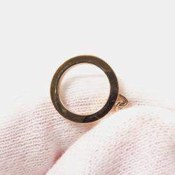 Pre Owned Hermes Diamond Chaine D'Ancre Contour Bracelet Size Sth122404B 00 18K Pink Gold