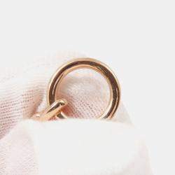 Pre Owned Hermes Chaine D'Ancre Bracelet 26 Frames Size TPM 18K Pink Gold