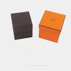 Pre Owned Hermes Chaine D'Ancre Bracelet 26 Frames Size TPM 18K Pink Gold