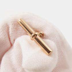 Pre Owned Hermes Chaine D'Ancre Bracelet 26 Frames Size TPM 18K Pink Gold