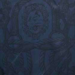 مملوكة مسبقًا وشاح هيرمس ريفي دا أوستراليا حرير رصاصي