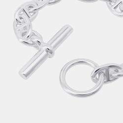 مملوكة مسبقًا سوار هيرميس شاين دانكر 14 إطار مقاس صغير فضي 925