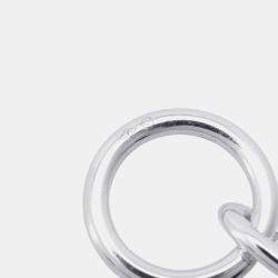 مملوكة مسبقًا سوار هيرميس شاين دانكر 14 إطار مقاس صغير فضي 925