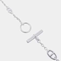 Pre Owned Hermes Farandole Long Necklace Size 120 Sv925