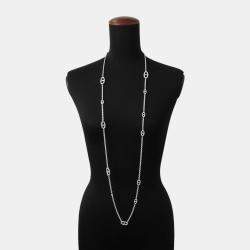 Pre Owned Hermes Farandole Long Necklace Size 120 Sv925