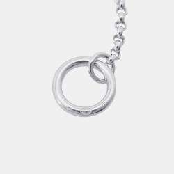 Pre Owned Hermes Ex Libris Bracelet Size Pm/Shh 00Sh Sv925 K18Pg