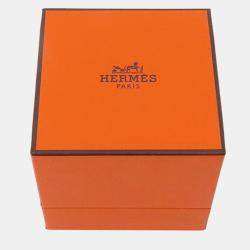 Pre Owned Hermes Echappee Silver 925 Ring MM EU 51 