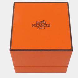 مملوكة مسبقًا Hermes Croisette Silver 925 Ring Size GM EU 52