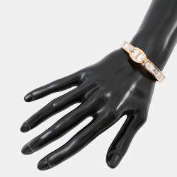 مملوكة مسبقًا قطعة هيرمس ميني كليك شين دانكر أيس كريم ياسمين معدن إيناميل