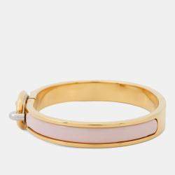 Pre Owned سلسلة هيرمس مينى كليك شان انكر مينا معدن كندر وردي