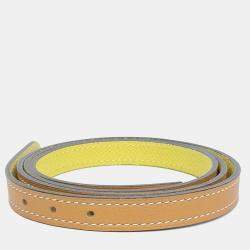 Pre Owned حزام جلد بني هيرمس