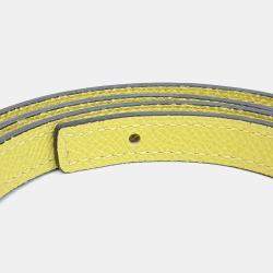 Pre Owned حزام جلد بني هيرمس