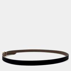 Pre Owned حزام هيرمس بوجهيه وإبزيم بابل