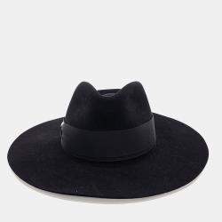 Pre Owned قبعة فيدورا هيرمس فوبورغ لوف