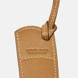 مملوكة مسبقًا دلاية حقيبة هيرمس بيج طبيعية/كابتشينو جلد بتلر وسويفت باداتشوك