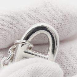 مملوكة مسبقًا قلادة هيرمس شين دانكر س.ف.925 فاراندول حجم 63 بوصة