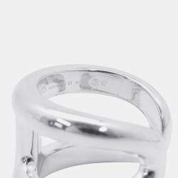 Pre Owned Hermes Osmoz Ring Size Gm/53 Sv925