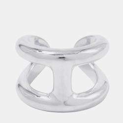 Pre Owned Hermes Osmoz Ring Size Gm/53 Sv925