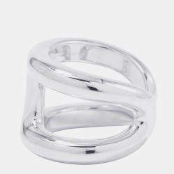 مملوكة مسبقًا خاتم هيرمس أوزموز مقاس جرام/52/#12 فضة 925