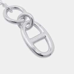 مملوكة مسبقًا Hermes Chaine D'Ancre Amulette Necklace Sv925
